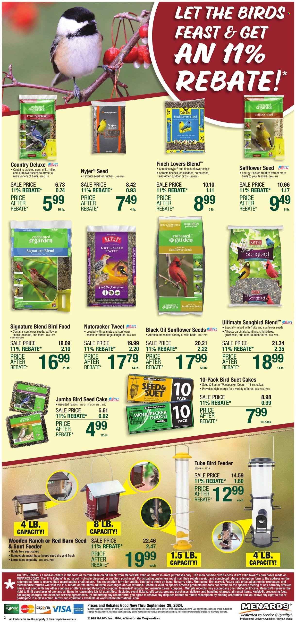 Menards ad - 09/19/2024 - 09/29/2024. Page 2