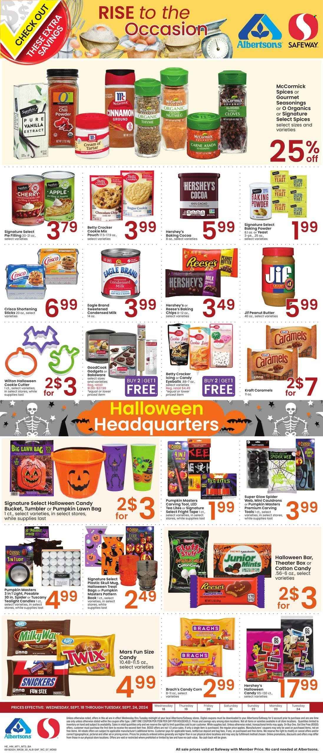 Safeway ad - 09/18/2024 - 09/24/2024. Page 1