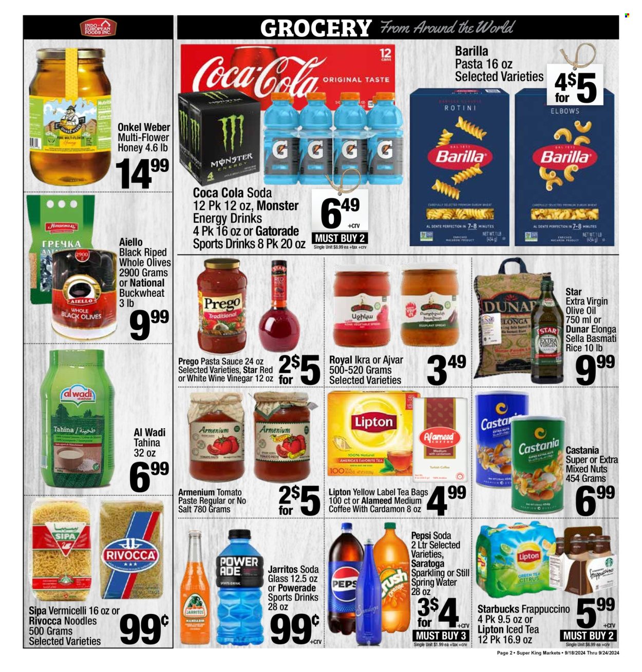 Super King Markets ad - 09/18/2024 - 09/24/2024. Page 2