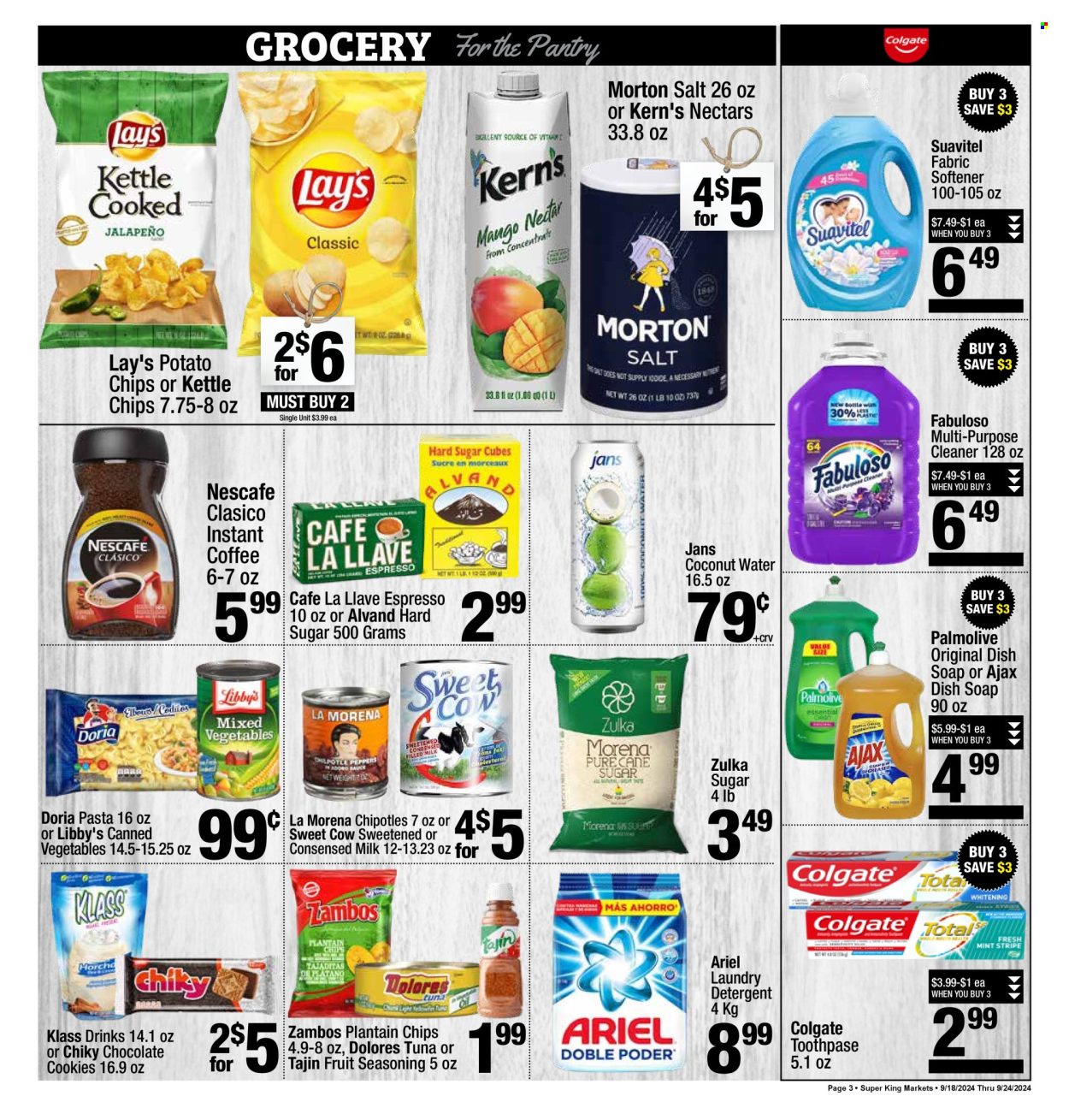 Super King Markets ad - 09/18/2024 - 09/24/2024. Page 3