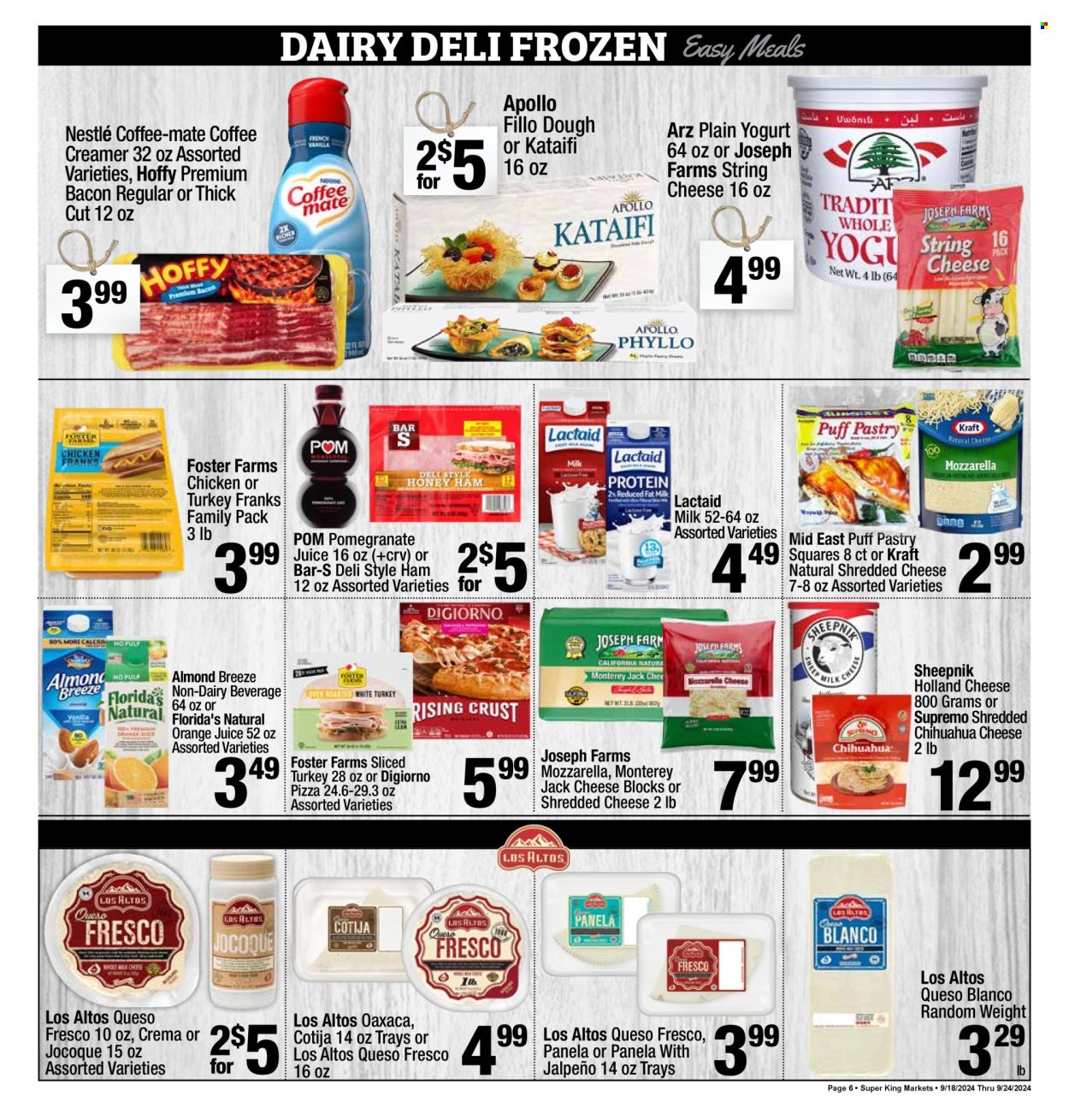 Super King Markets ad - 09/18/2024 - 09/24/2024. Page 6