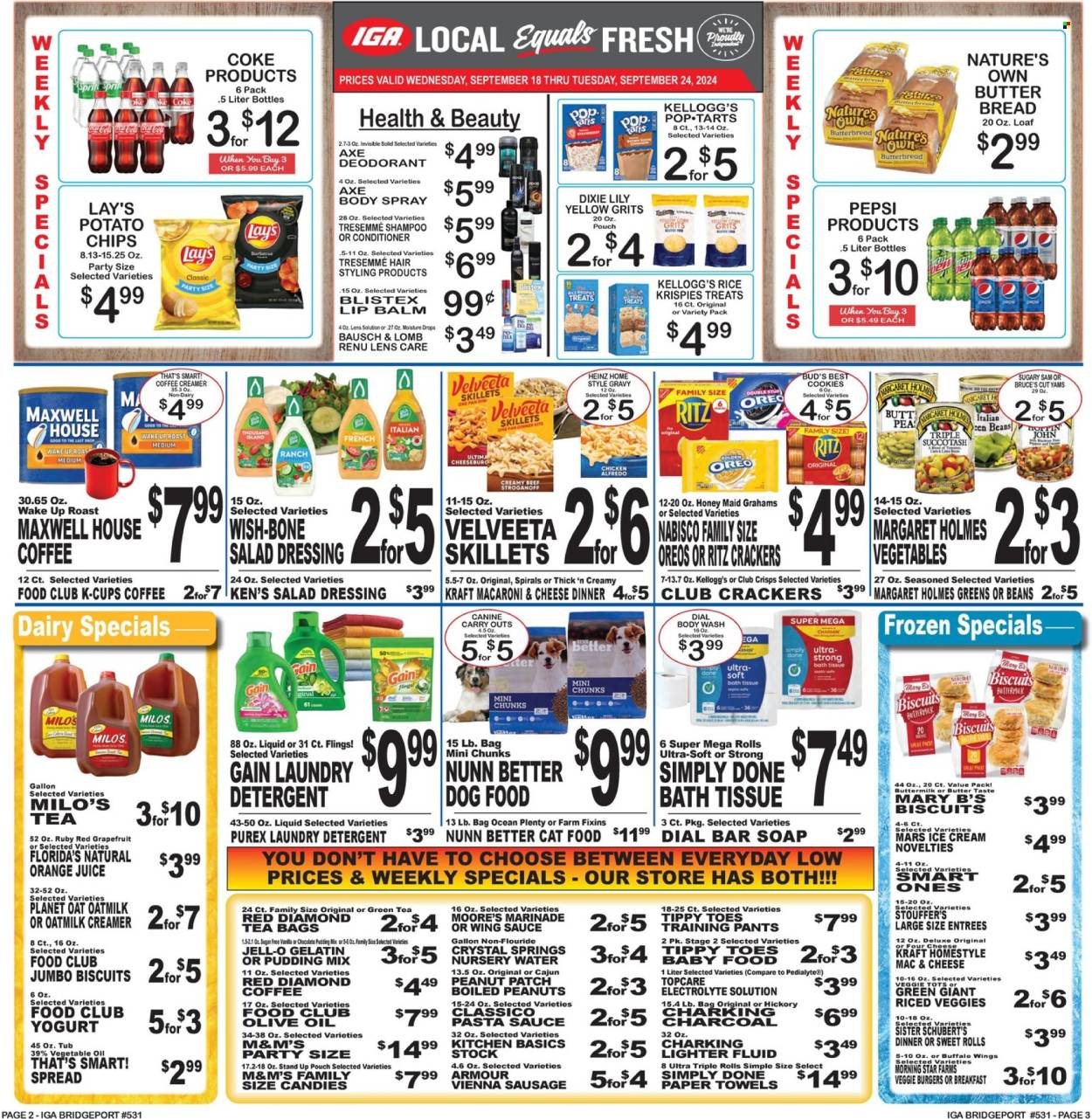IGA ad - 09/18/2024 - 09/24/2024. Page 2