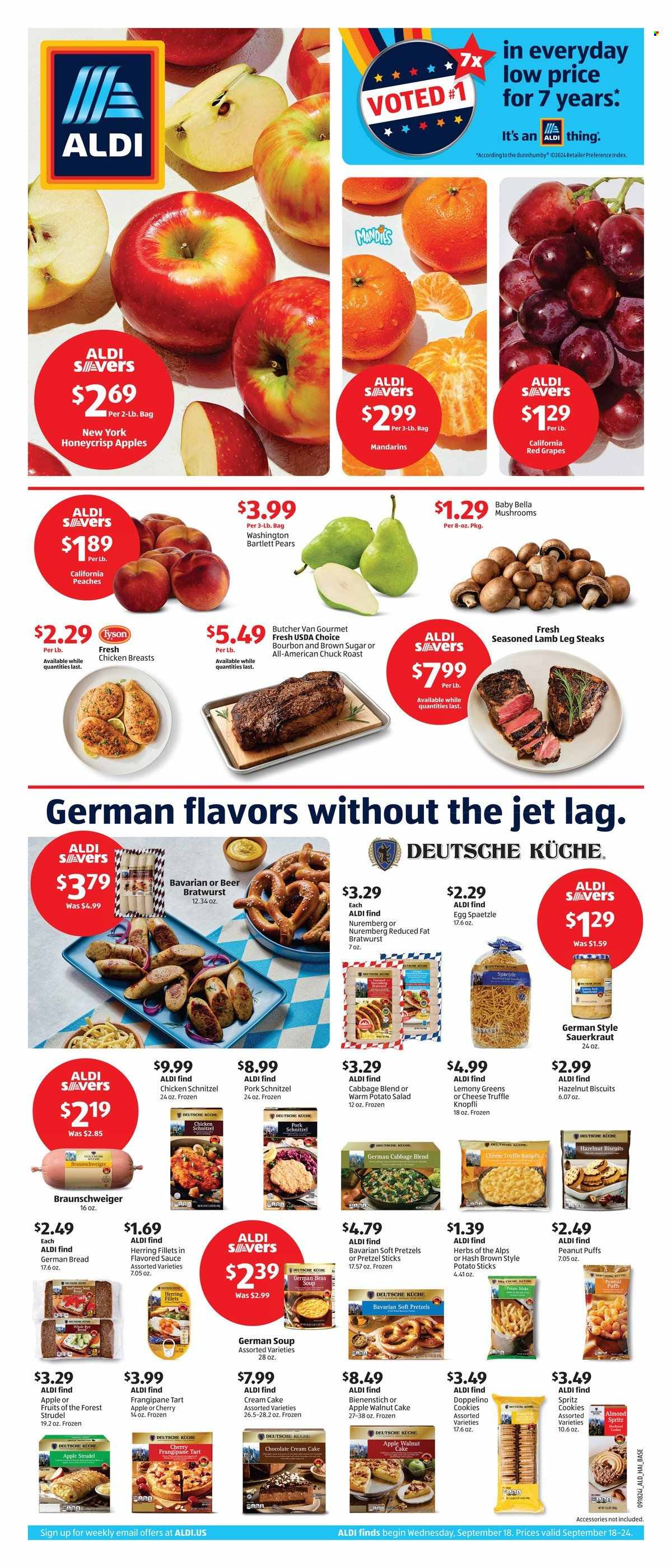 ALDI ad - 09/18/2024 - 09/24/2024. Page 1