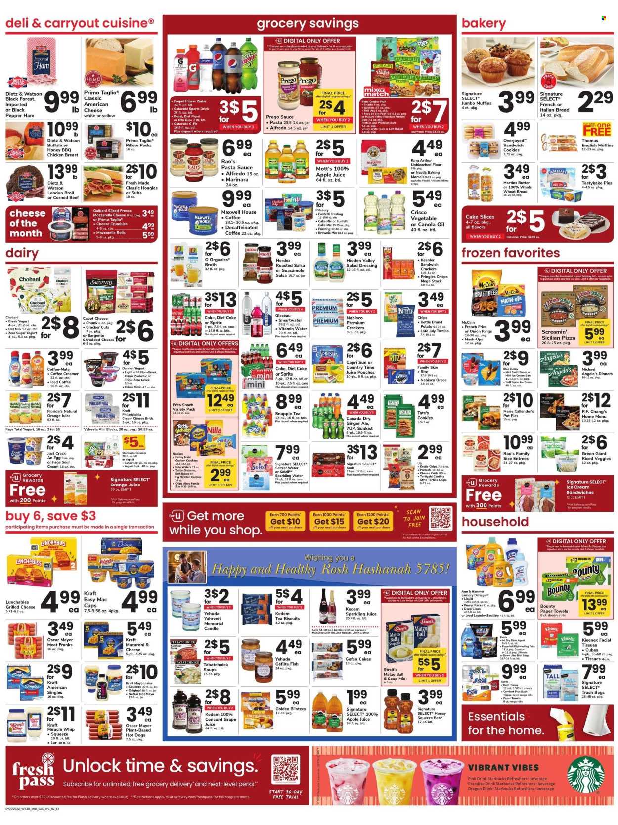 Safeway ad - 09/20/2024 - 09/26/2024. Page 2