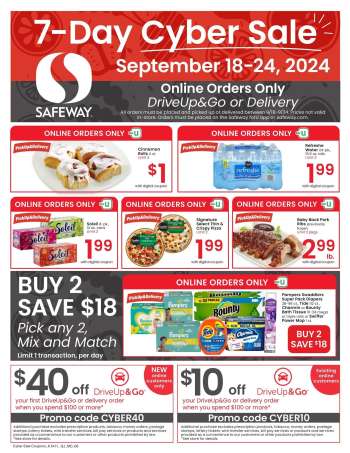 Safeway Flyer - 09/18/2024 - 09/24/2024.