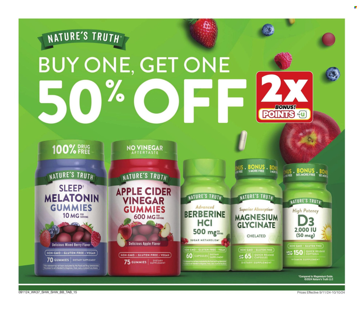 Shaw’s ad - 09/11/2024 - 10/10/2024. Page 15