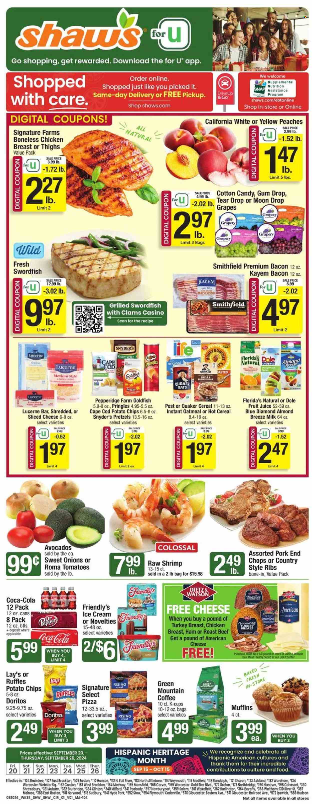 Shaw’s ad - 09/20/2024 - 09/26/2024. Page 1