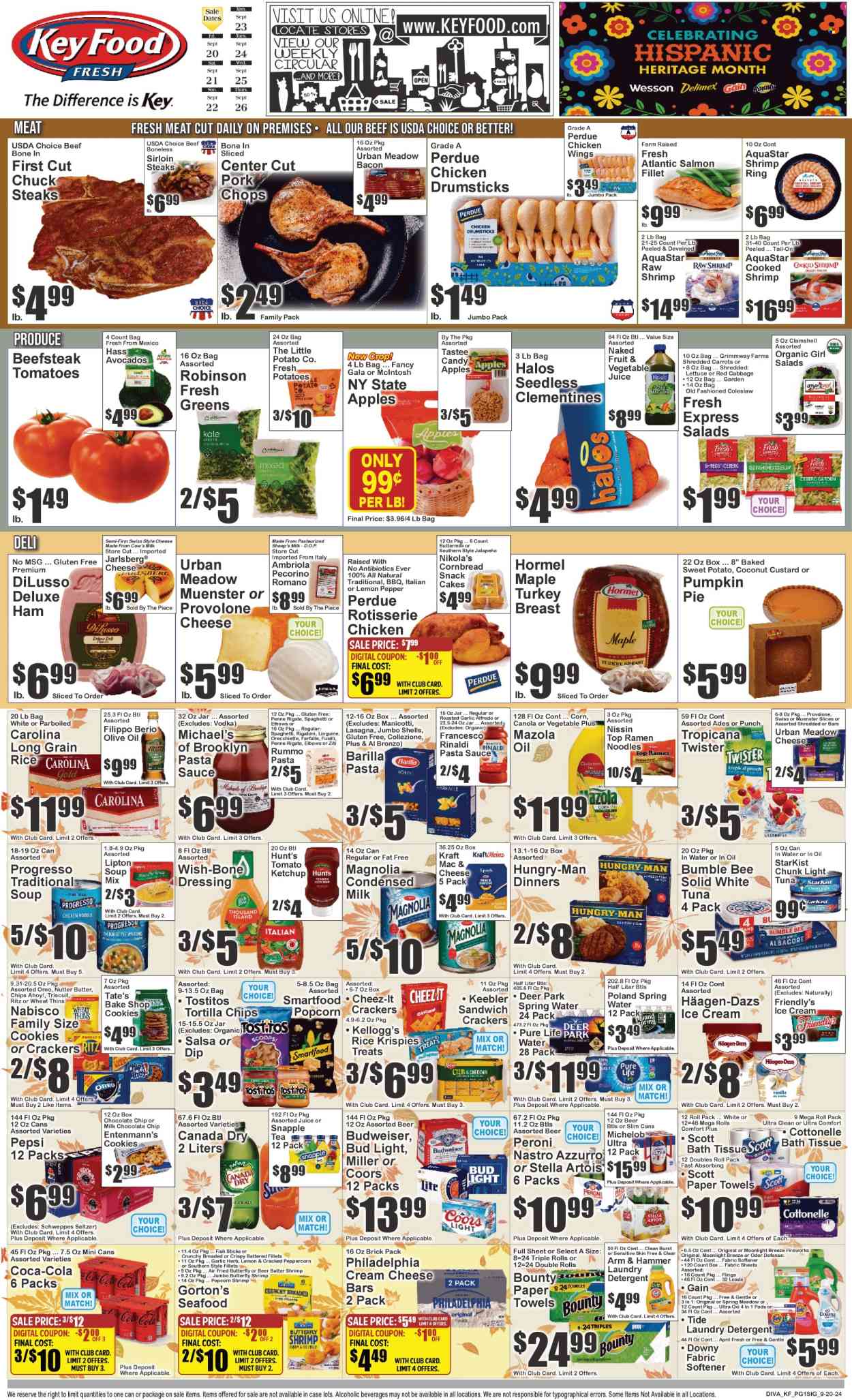 Key Food ad - 09/20/2024 - 09/26/2024. Page 1