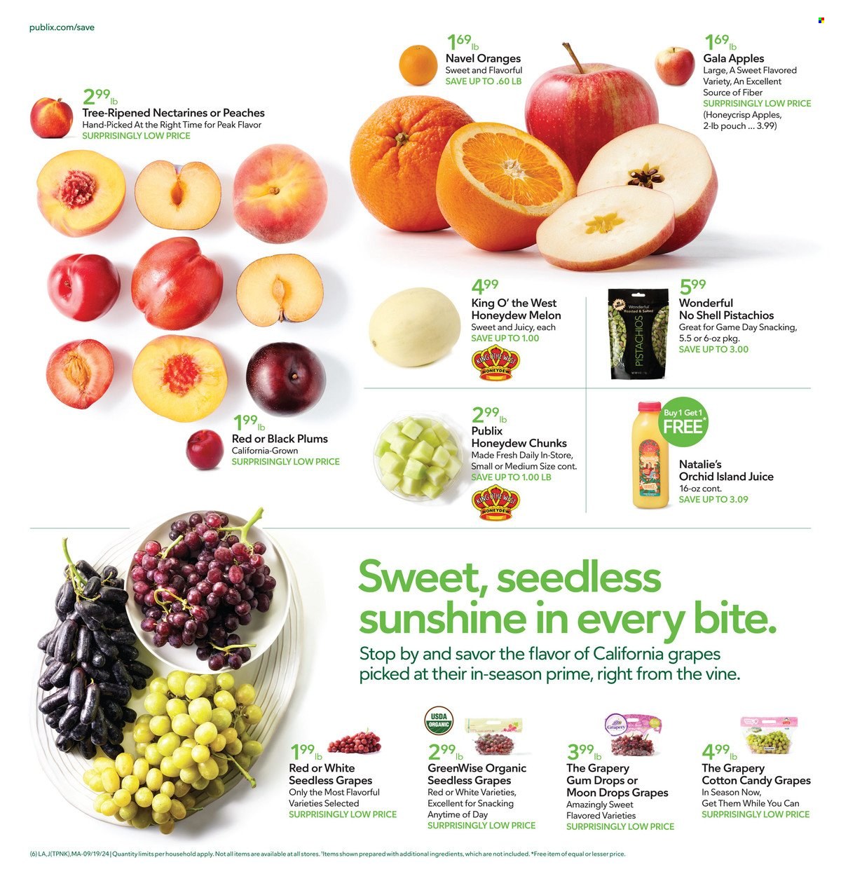 Publix ad - 09/19/2024 - 09/25/2024. Page 6