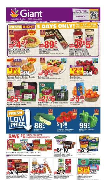 Giant Food Flyer - 09/20/2024 - 09/26/2024.