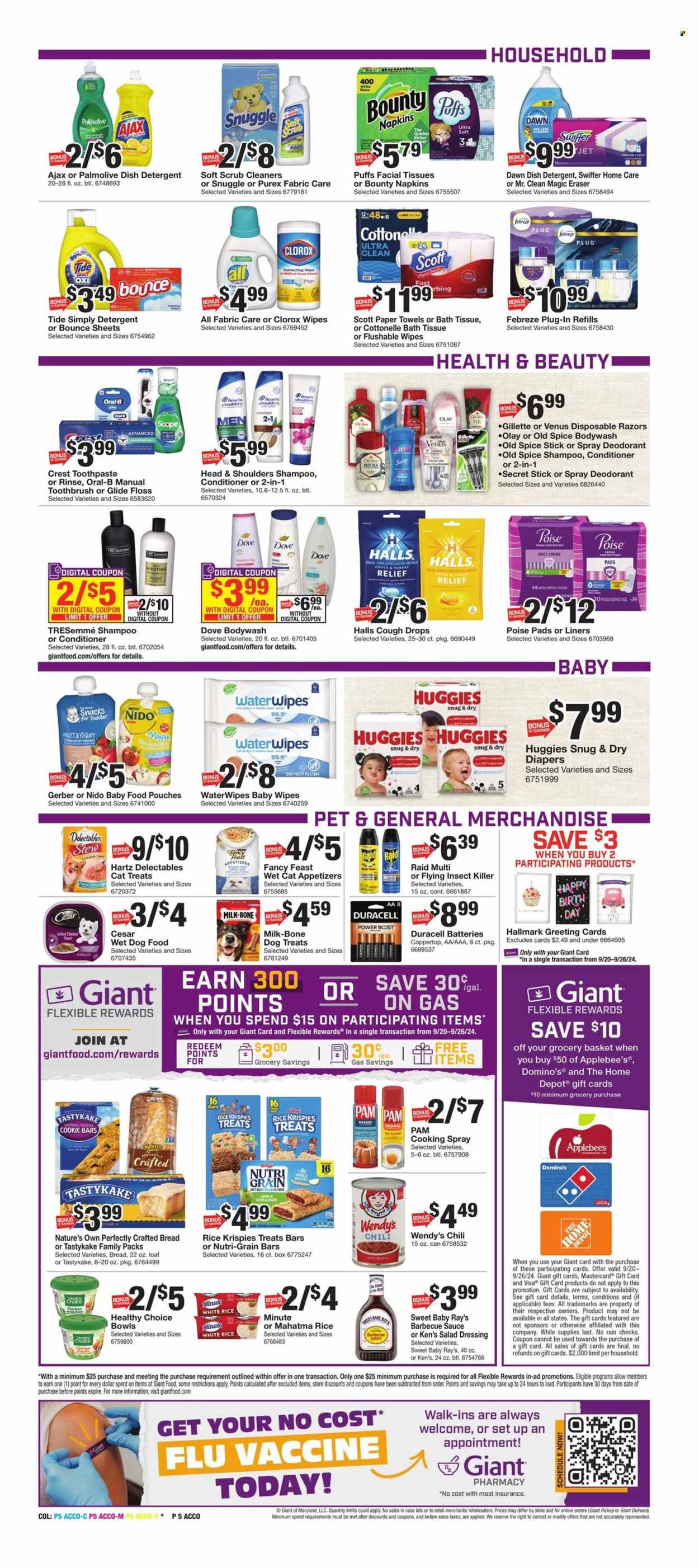 Giant Food ad - 09/20/2024 - 09/26/2024. Page 5
