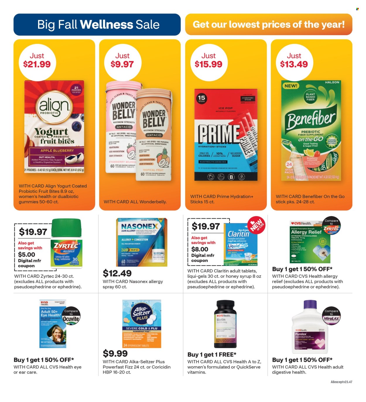 CVS Pharmacy ad - 09/22/2024 - 09/28/2024. Page 6