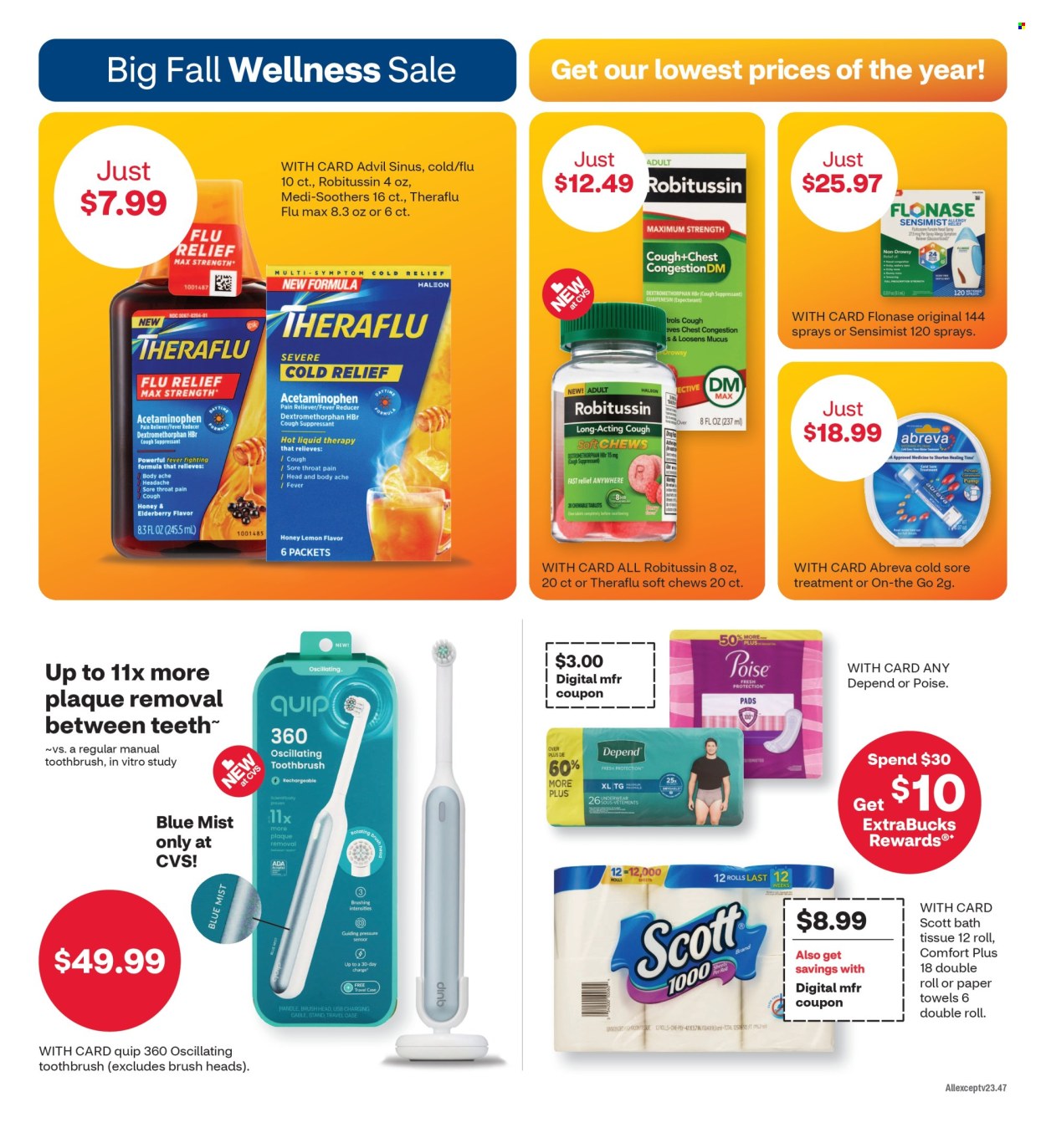 CVS Pharmacy ad - 09/22/2024 - 09/28/2024. Page 7