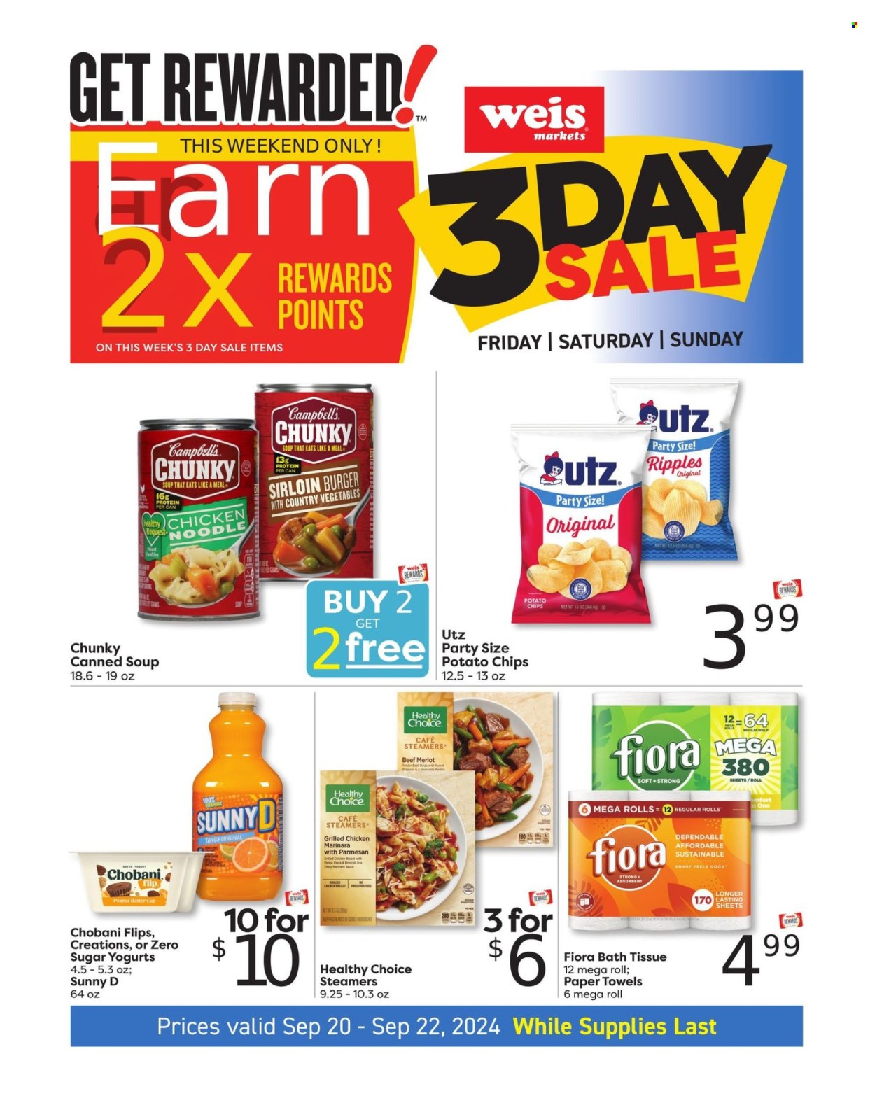 Weis ad - 09/20/2024 - 09/22/2024. Page 1