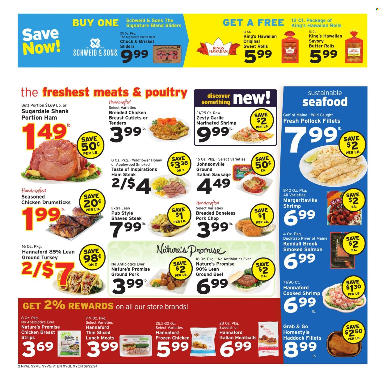 Hannaford ad - 09/22/2024 - 09/28/2024. Page 2