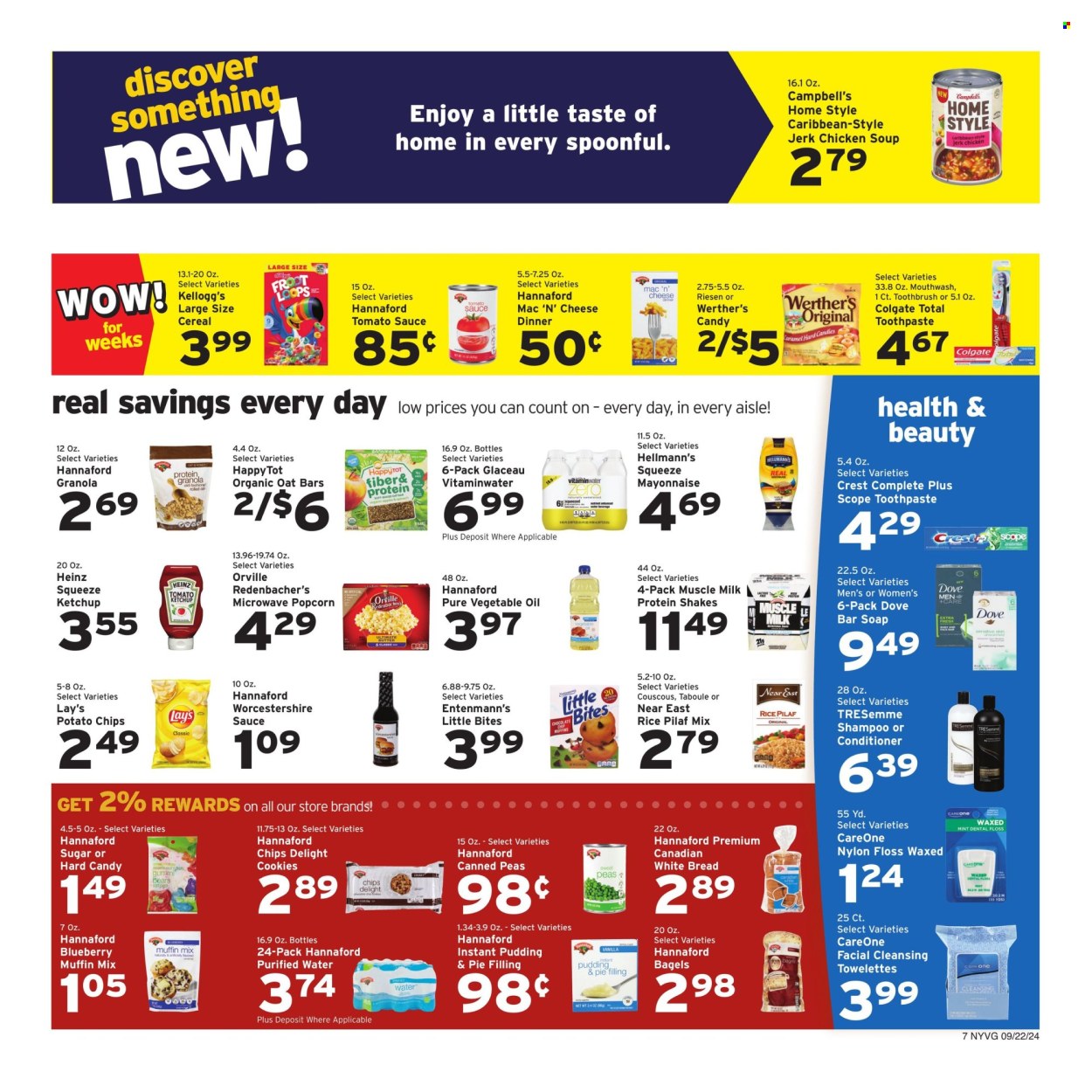 Hannaford ad - 09/22/2024 - 09/28/2024. Page 7
