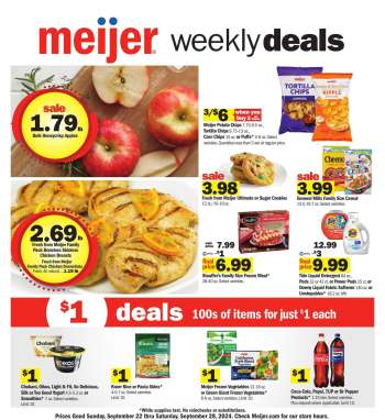 Meijer Flyer - 09/22/2024 - 09/28/2024.