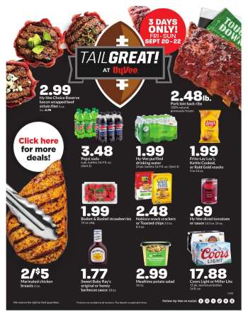 Hy-Vee Flyer - 09/20/2024 - 09/22/2024.