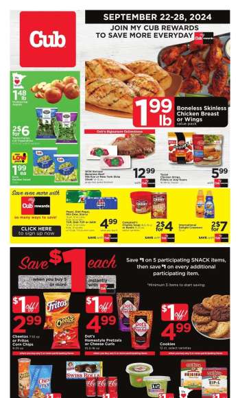 Cub Foods Flyer - 09/22/2024 - 09/28/2024.