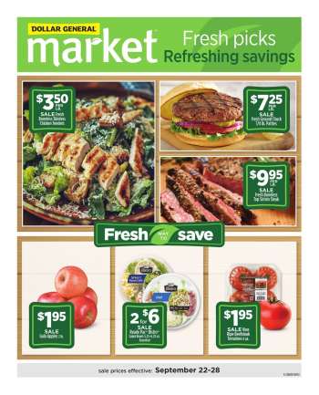 Dollar General Flyer - 09/22/2024 - 09/28/2024.