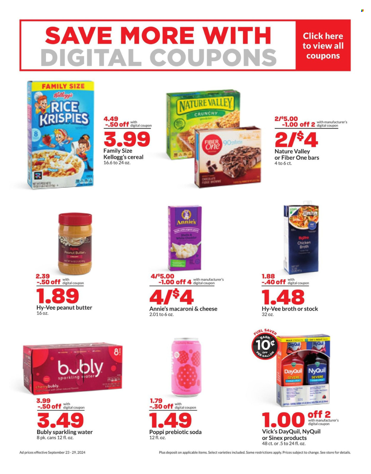 Hy-Vee ad - 09/23/2024 - 09/29/2024. Page 7