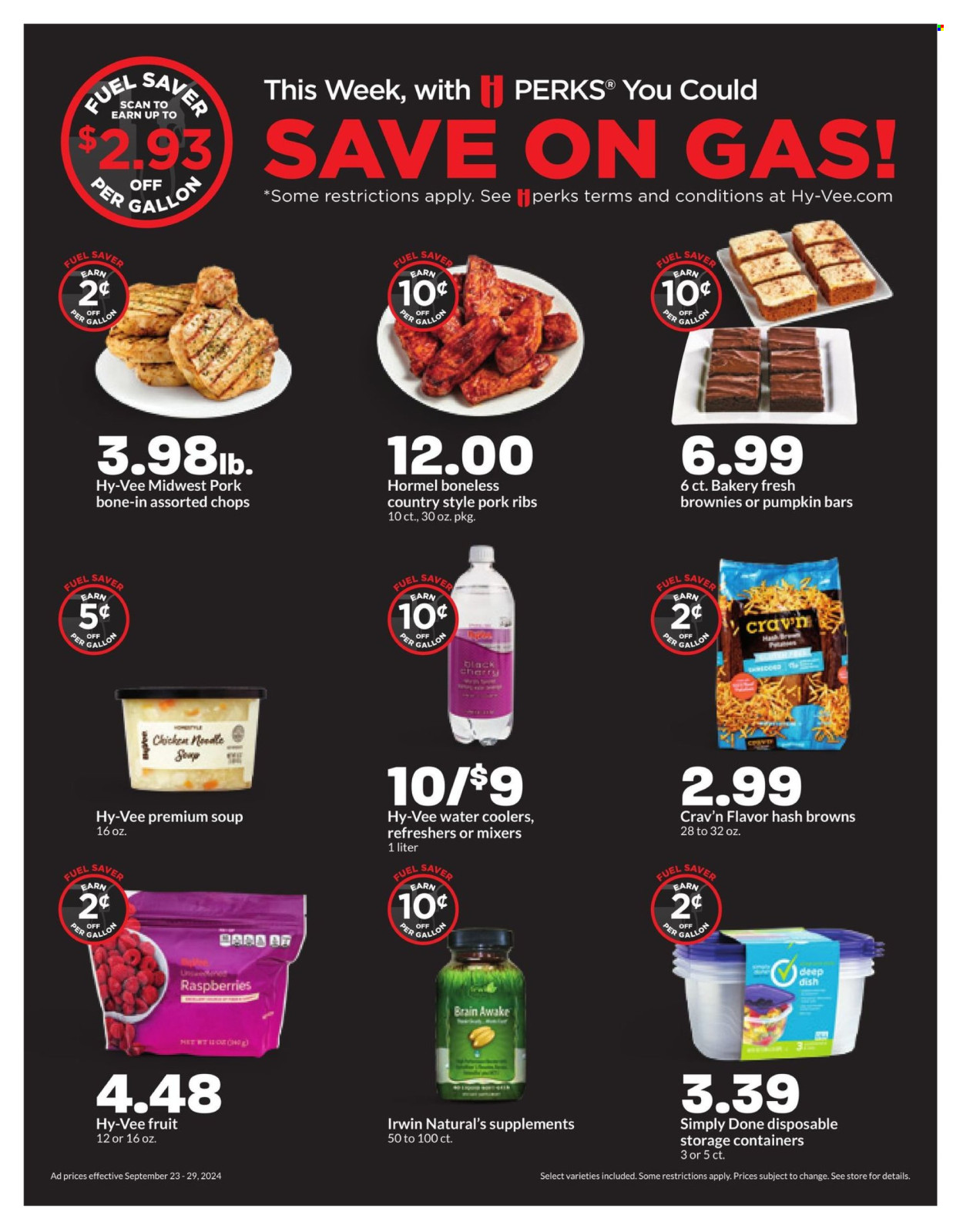 Hy-Vee ad - 09/23/2024 - 09/29/2024. Page 8