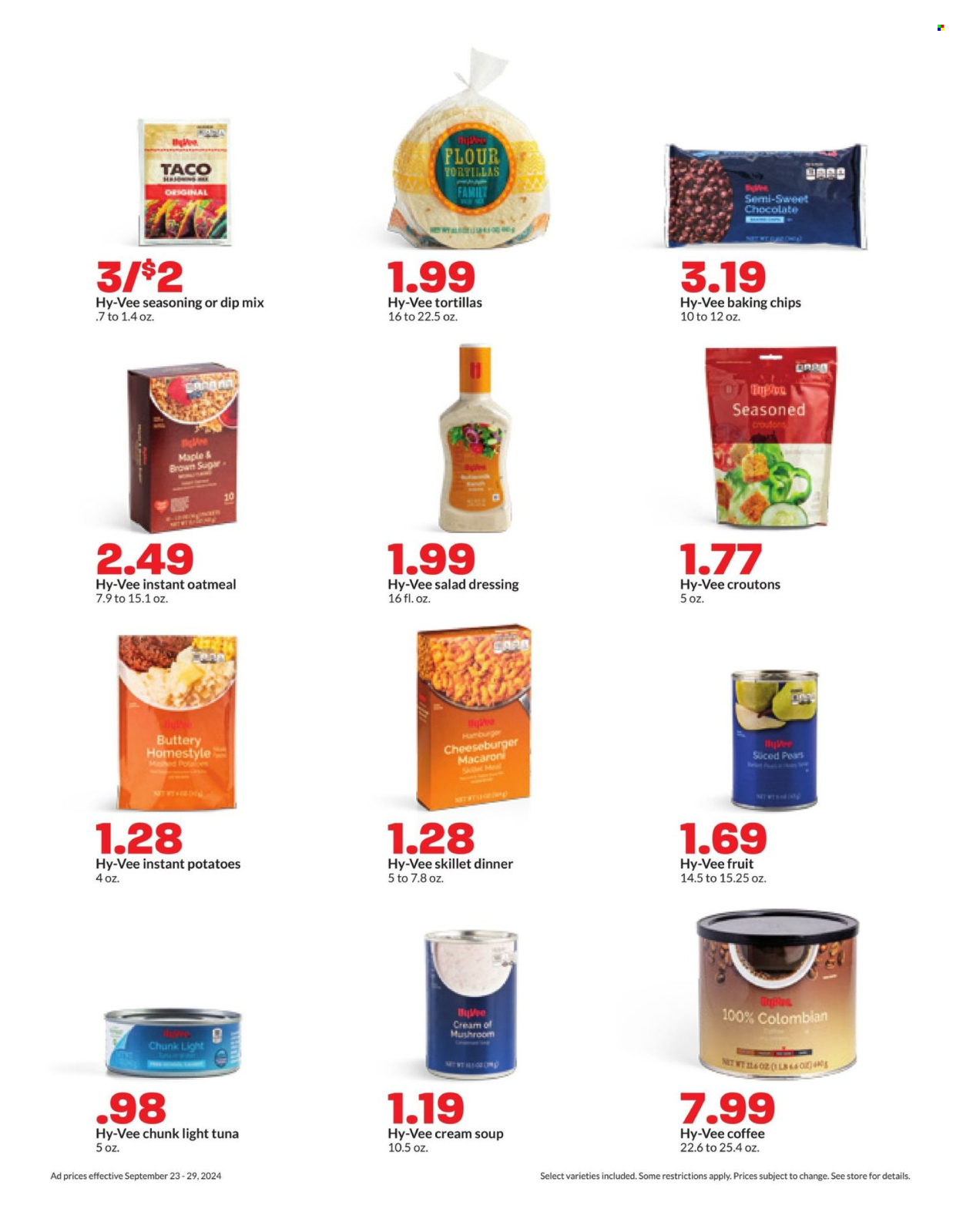 Hy-Vee ad - 09/23/2024 - 09/29/2024. Page 17