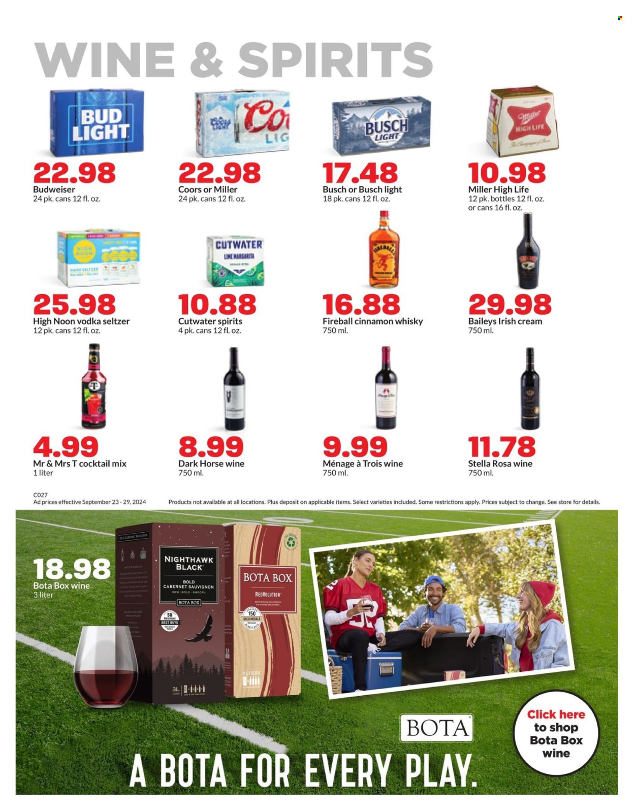 Hy-Vee ad - 09/23/2024 - 09/29/2024. Page 31