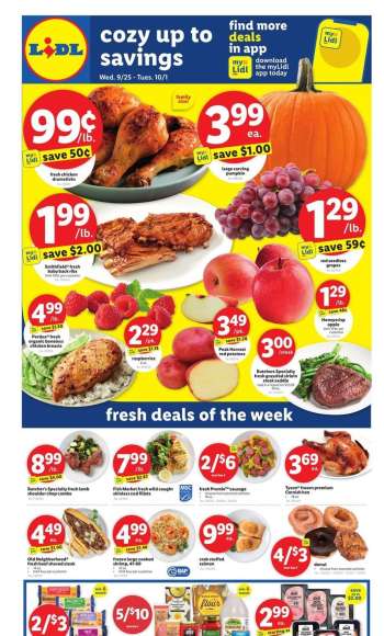 Lidl Flyer - 09/25/2024 - 10/01/2024.