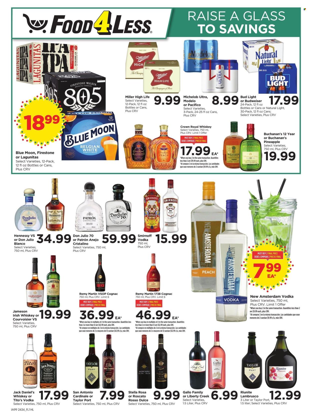Food 4 Less ad - 09/25/2024 - 10/01/2024. Page 1