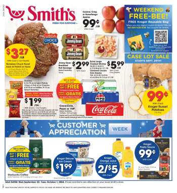 Smith's Flyer - 09/25/2024 - 10/01/2024.