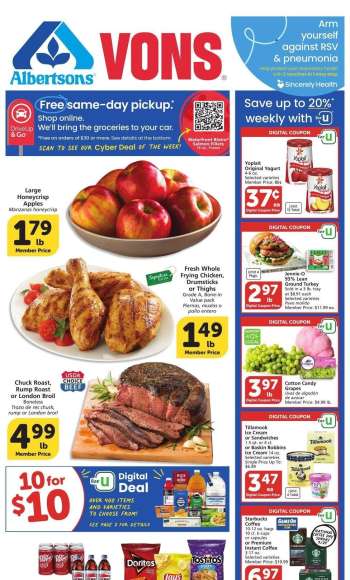 Vons Flyer - 09/25/2024 - 10/01/2024.