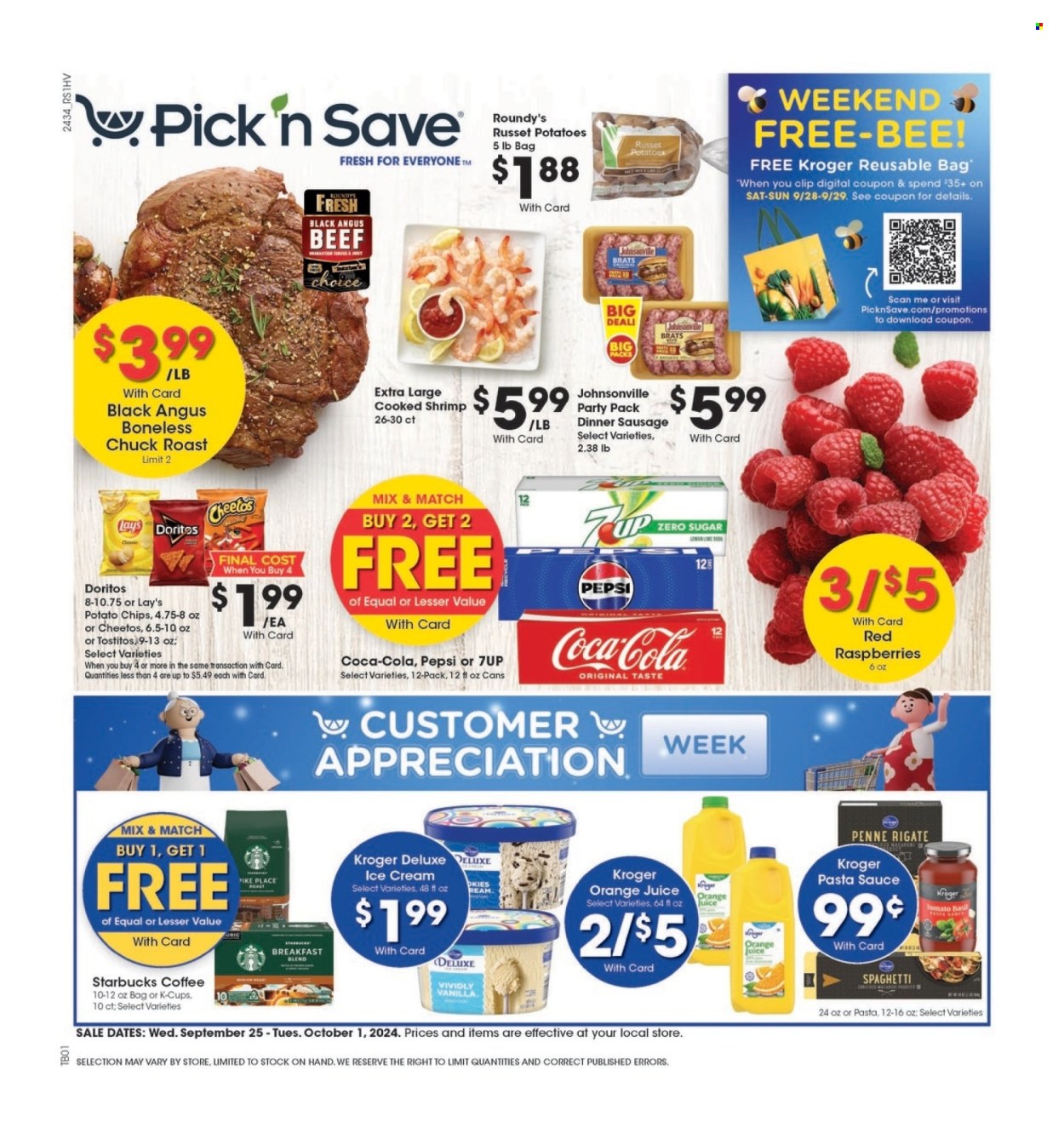 Pick ‘n Save ad - 09/25/2024 - 10/01/2024. Page 1