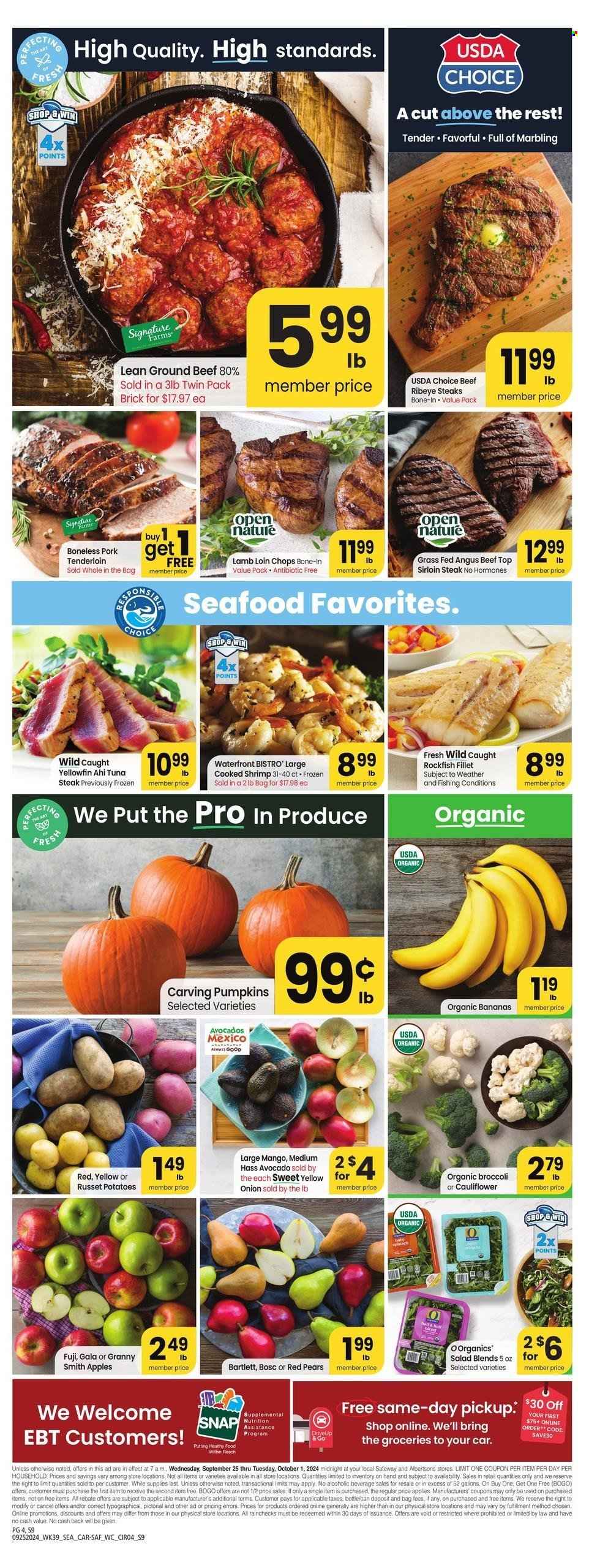 Safeway ad - 09/25/2024 - 10/01/2024. Page 3