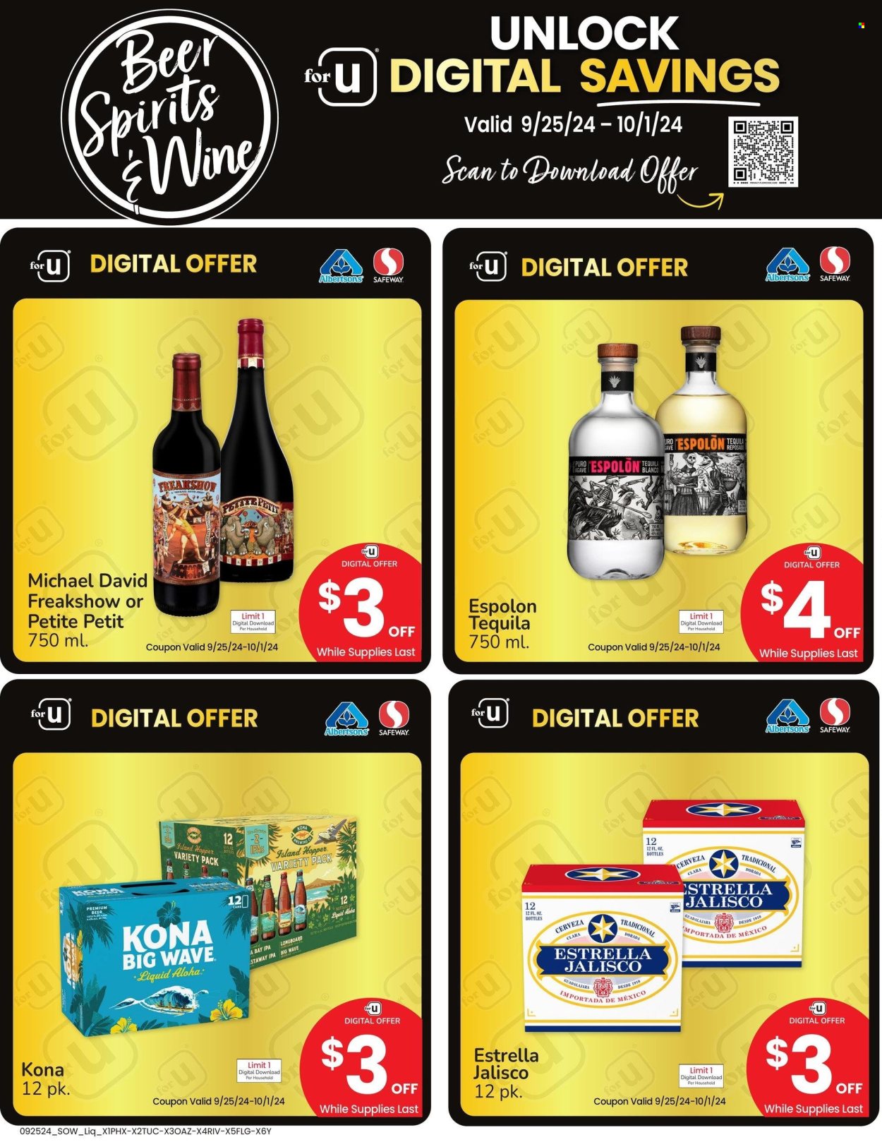 Safeway ad - 09/25/2024 - 10/01/2024. Page 4
