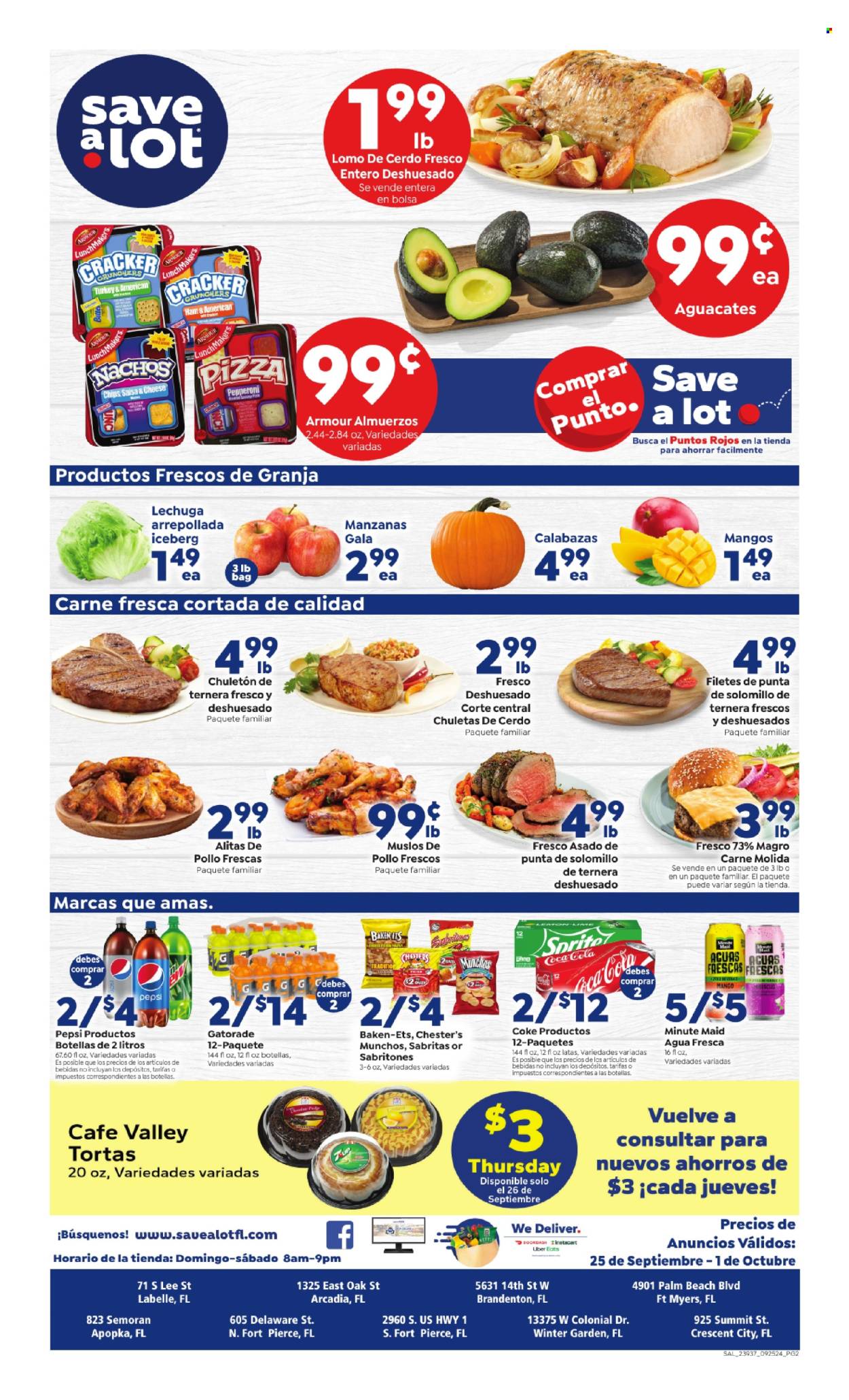 Save a Lot ad - 09/25/2024 - 10/01/2024. Page 2