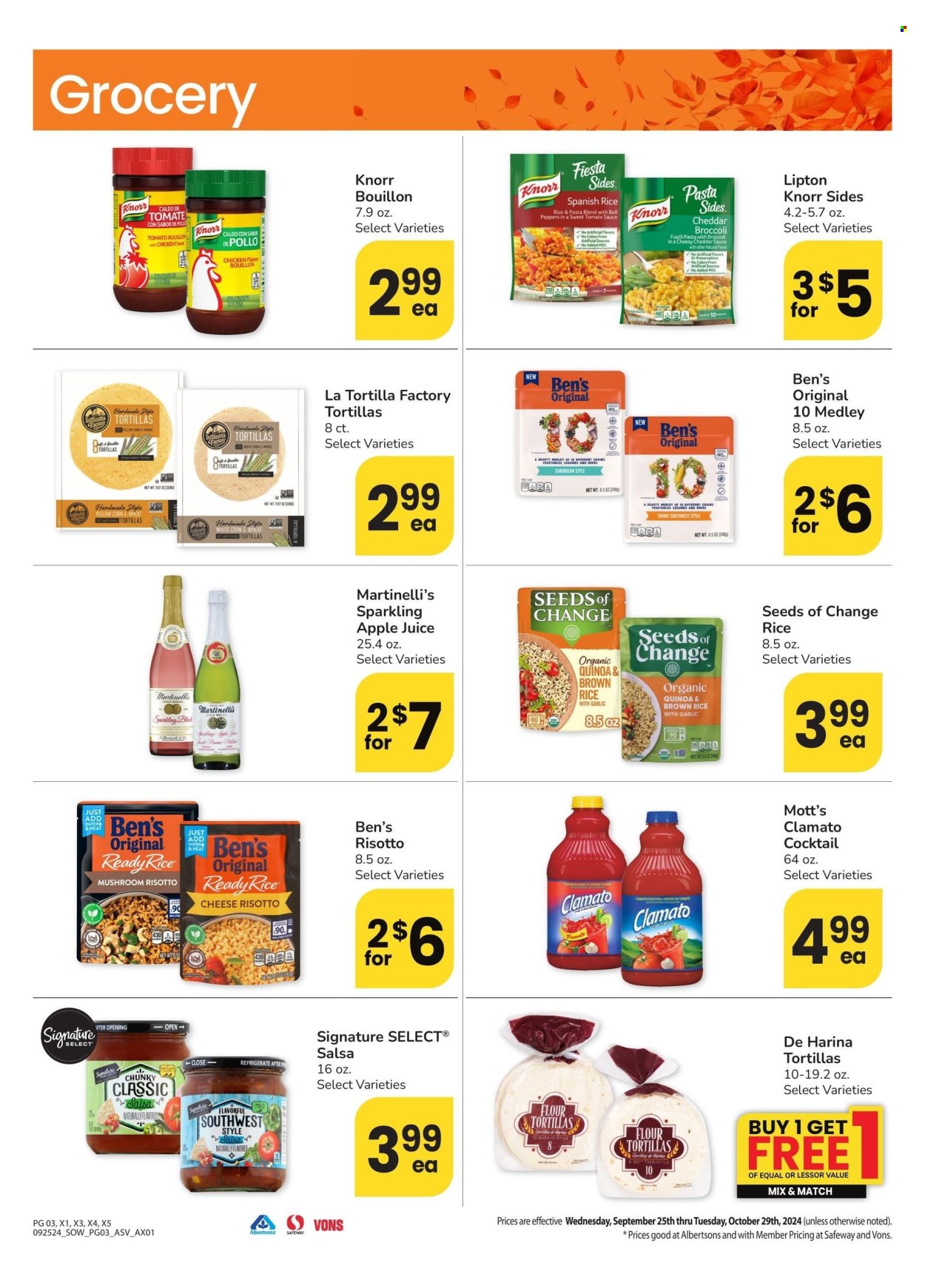 Albertsons ad - 09/25/2024 - 10/29/2024. Page 3