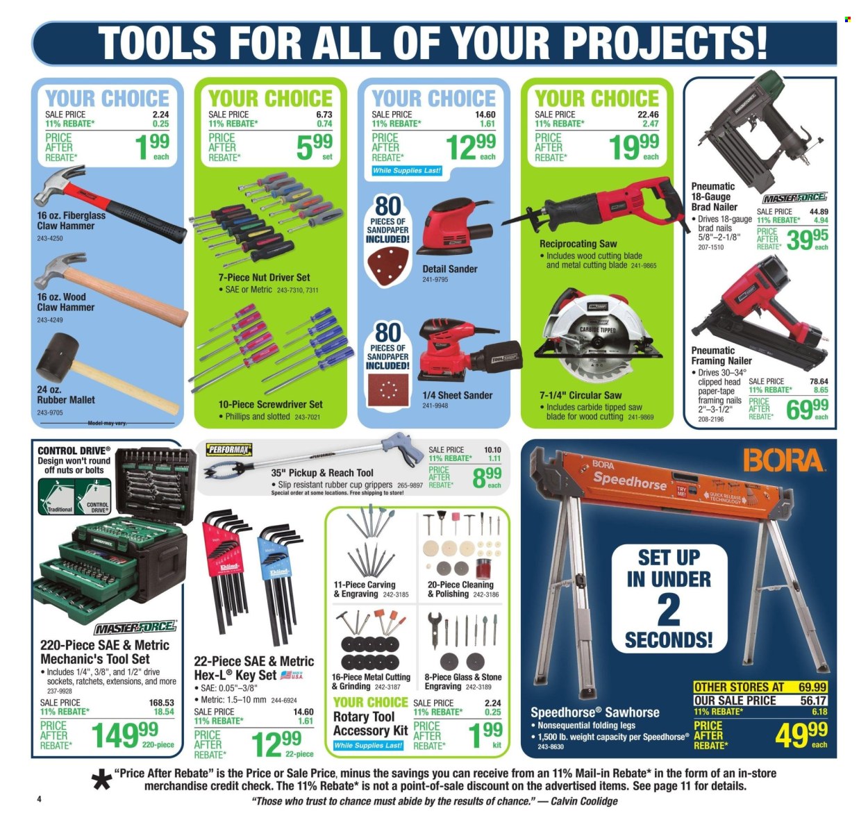 Menards ad - 09/26/2024 - 10/06/2024. Page 7