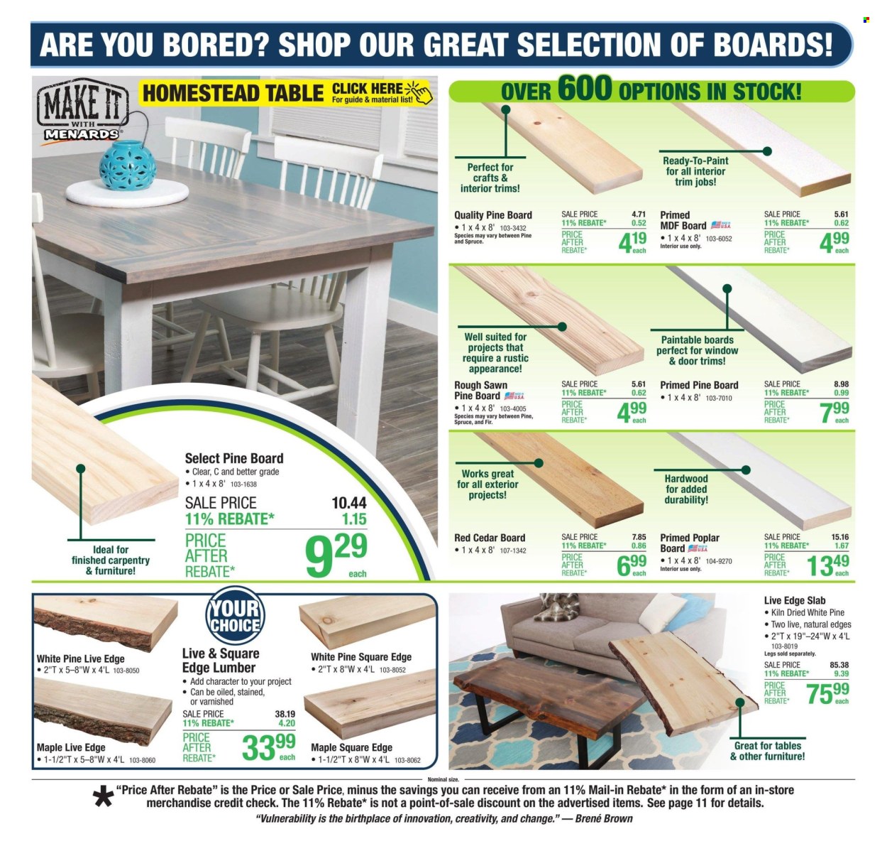 Menards ad - 09/26/2024 - 10/06/2024. Page 8