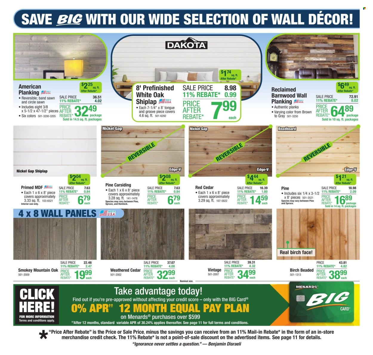 Menards ad - 09/26/2024 - 10/06/2024. Page 15