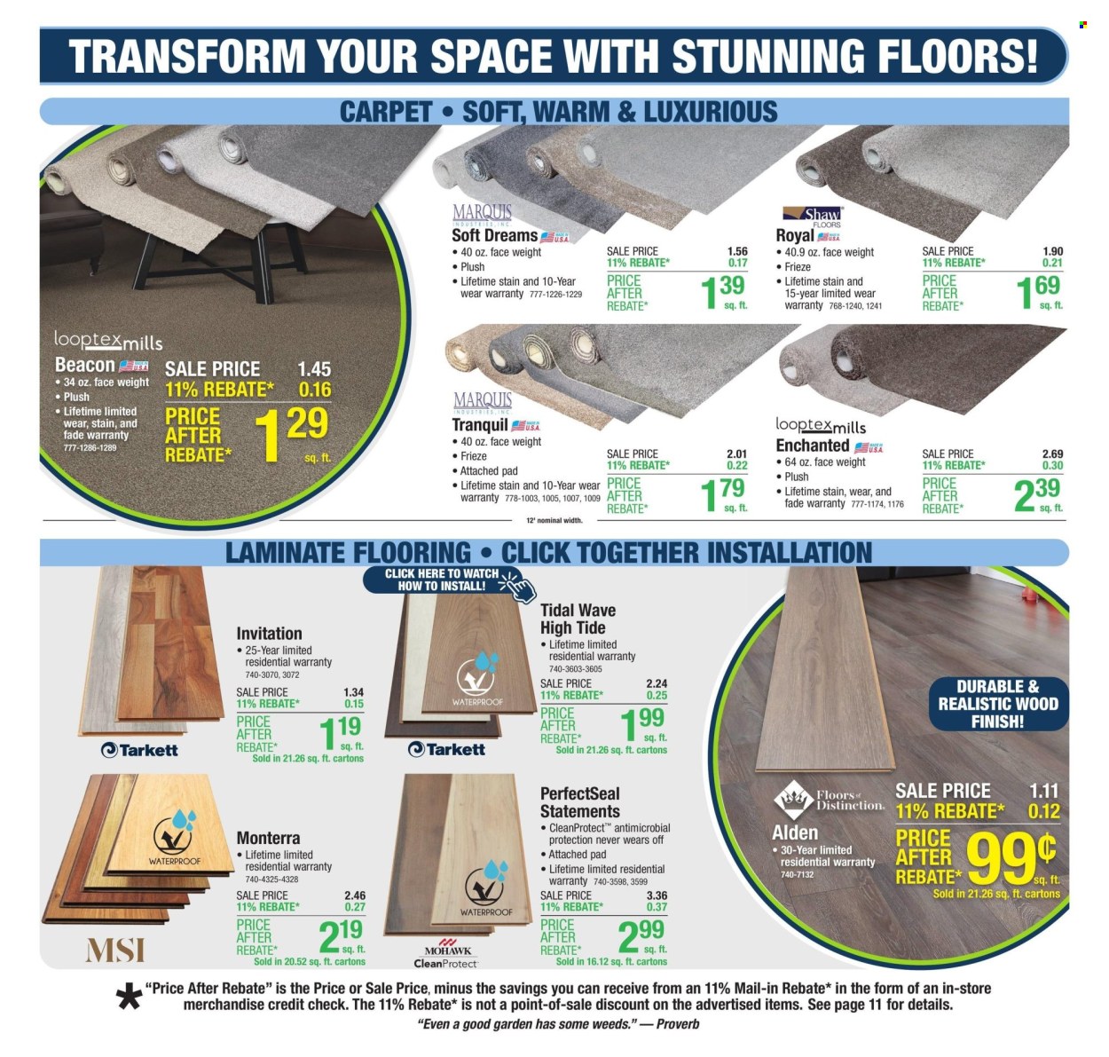 Menards ad - 09/26/2024 - 10/06/2024. Page 20