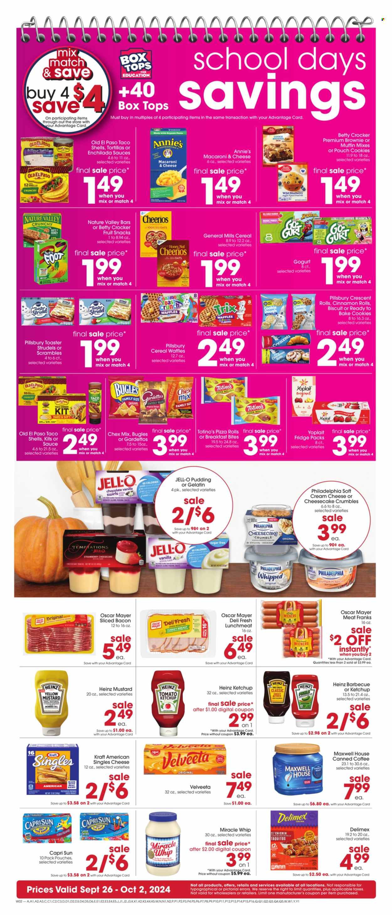 Giant Eagle ad - 09/26/2024 - 10/02/2024. Page 2