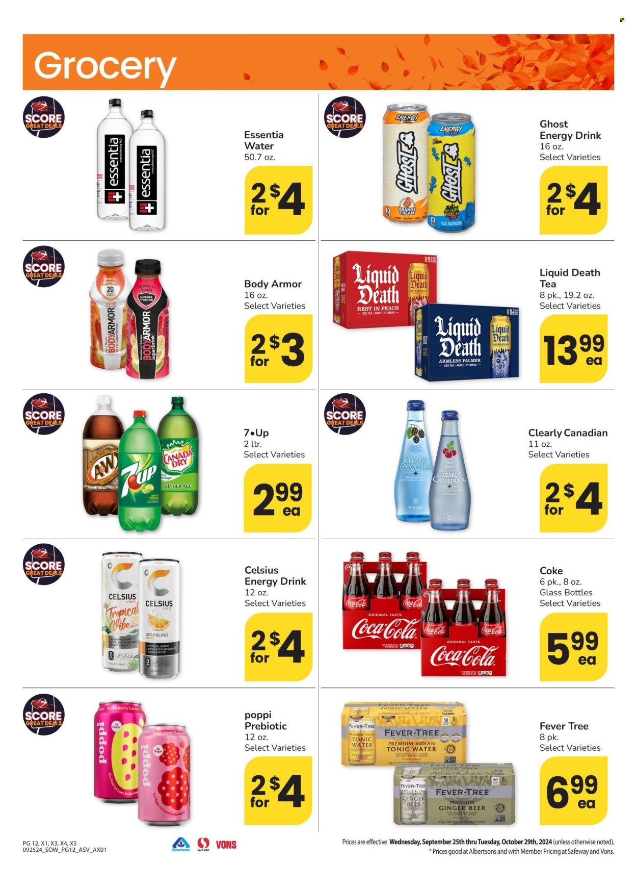 Safeway ad - 09/25/2024 - 10/29/2024. Page 12
