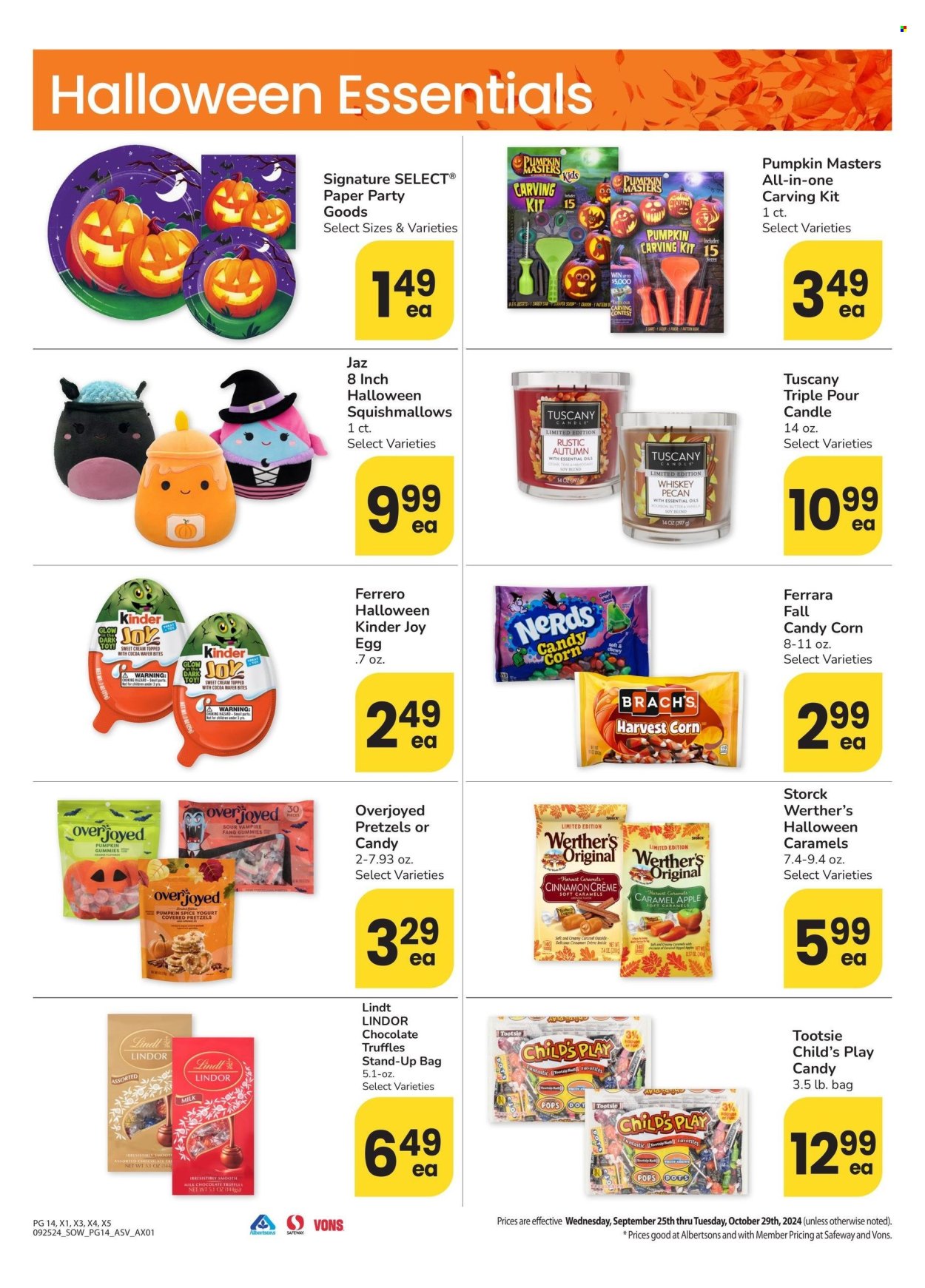 Safeway ad - 09/25/2024 - 10/29/2024. Page 14