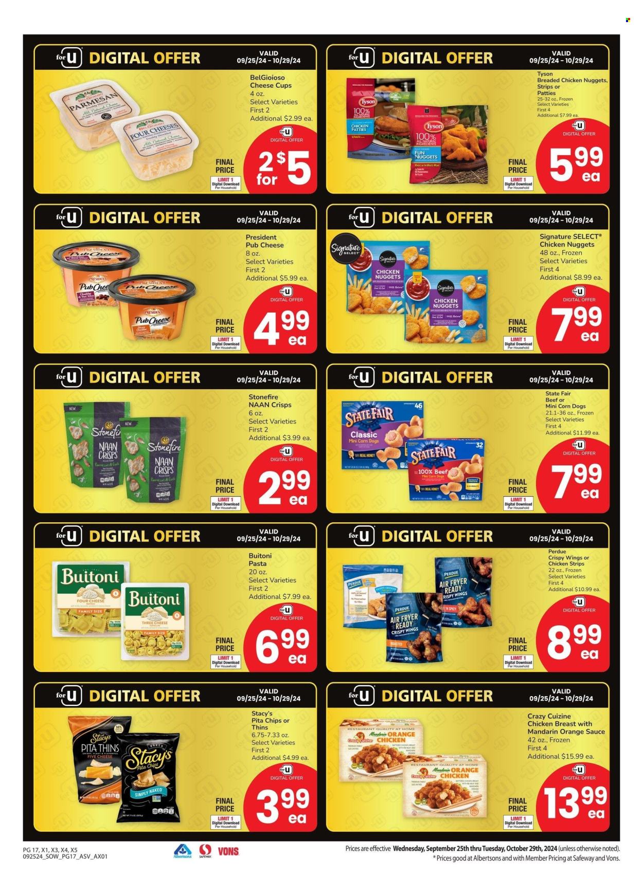 Safeway ad - 09/25/2024 - 10/29/2024. Page 17