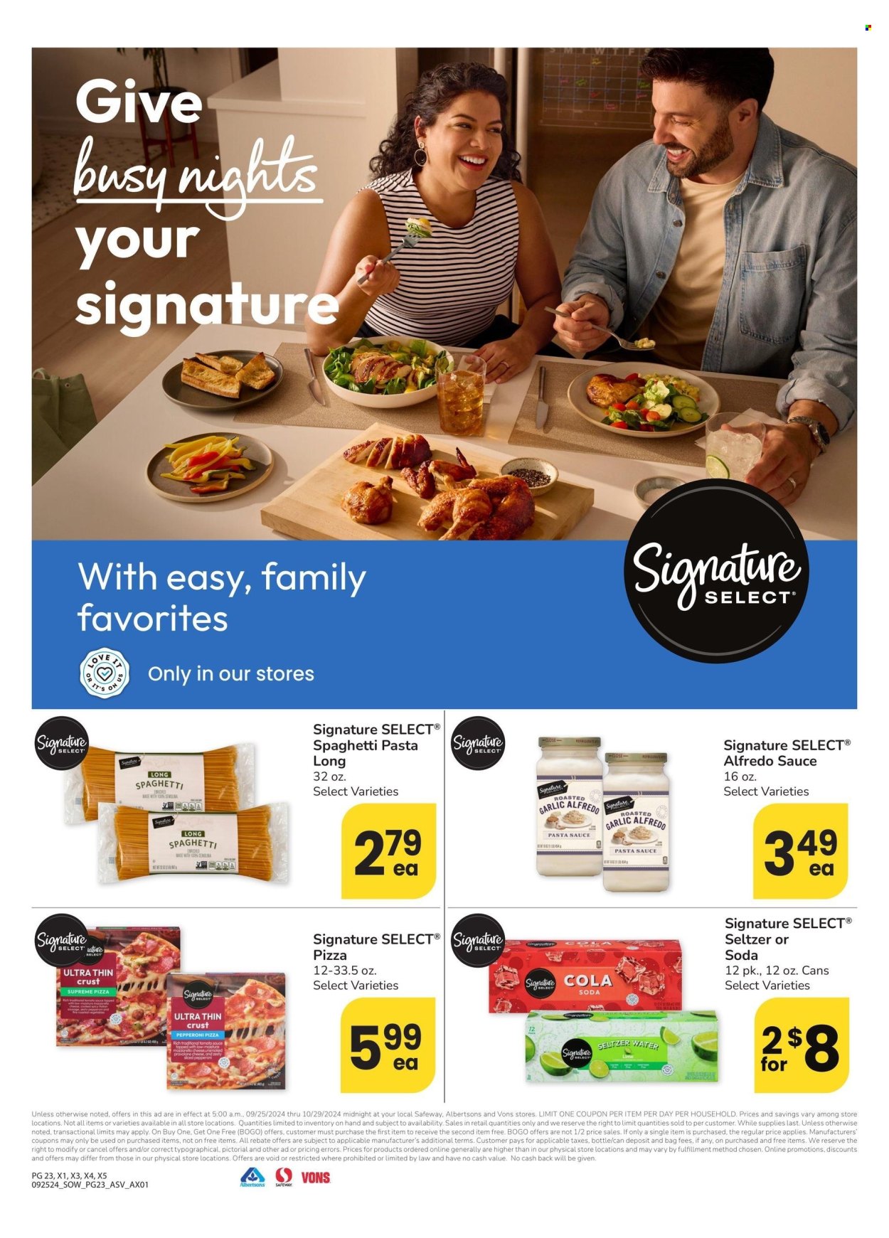 Safeway ad - 09/25/2024 - 10/29/2024. Page 23