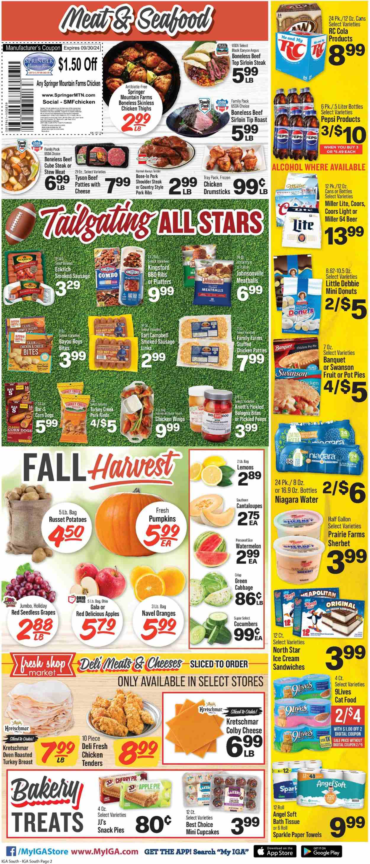 IGA ad - 09/25/2024 - 10/01/2024. Page 3