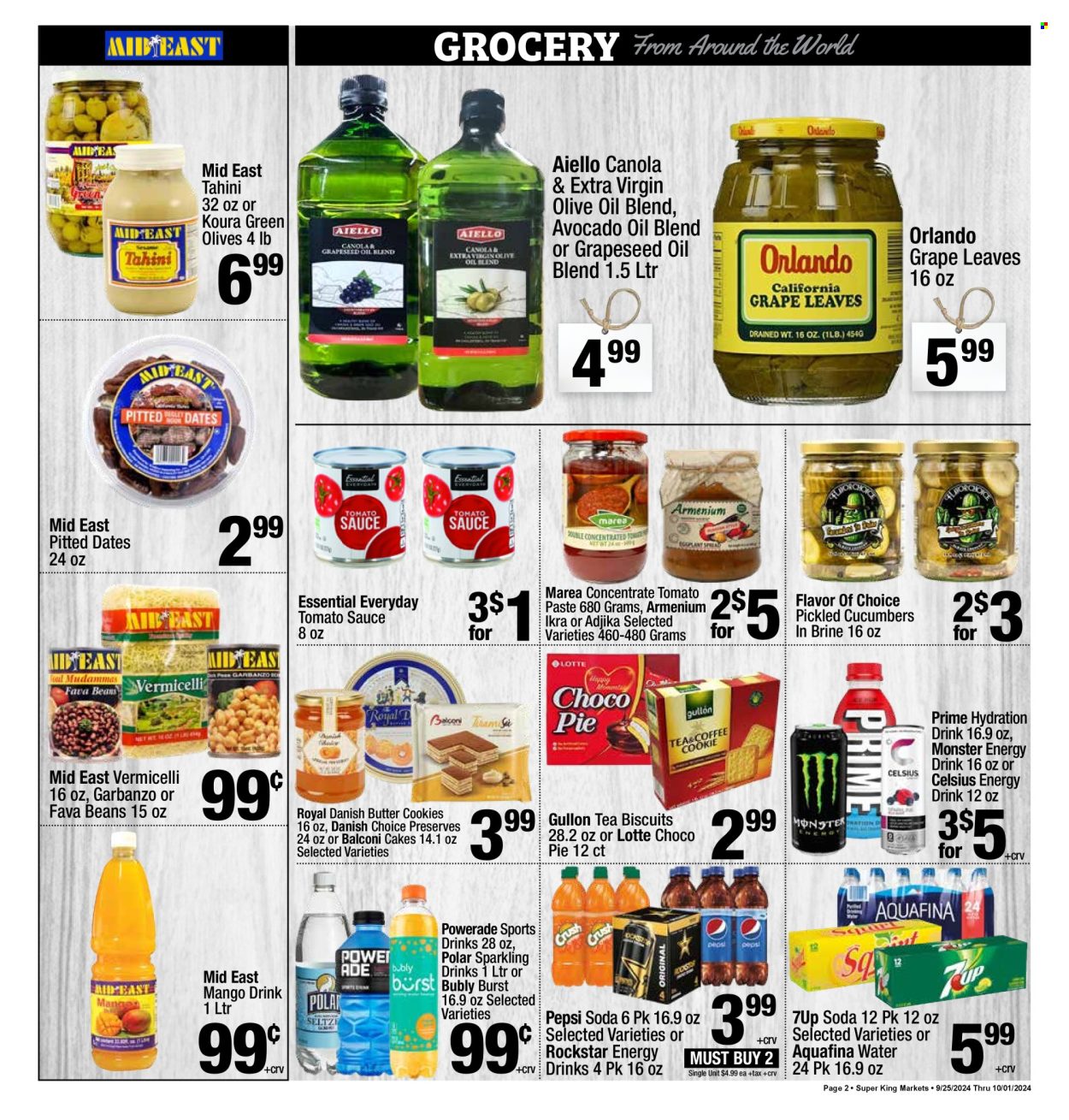 Super King Markets ad - 09/25/2024 - 10/01/2024. Page 2