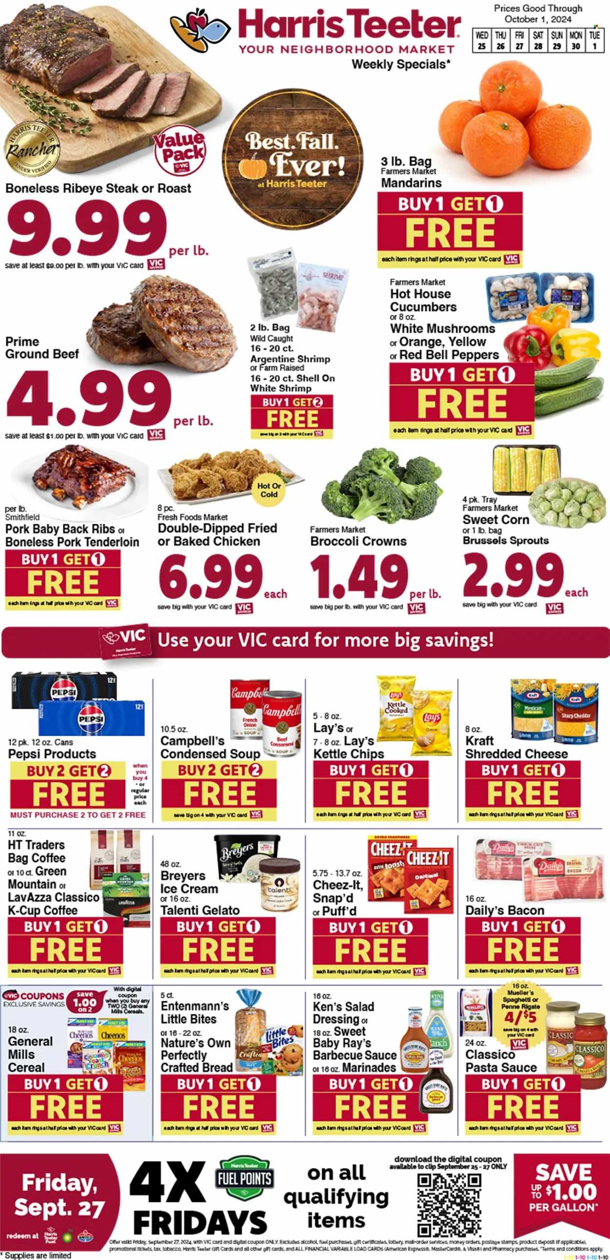 Harris Teeter ad - 09/25/2024 - 10/01/2024. Page 1