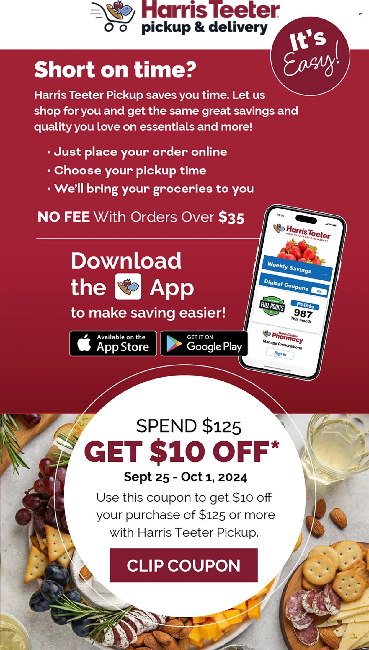 Harris Teeter ad - 09/25/2024 - 10/01/2024. Page 3